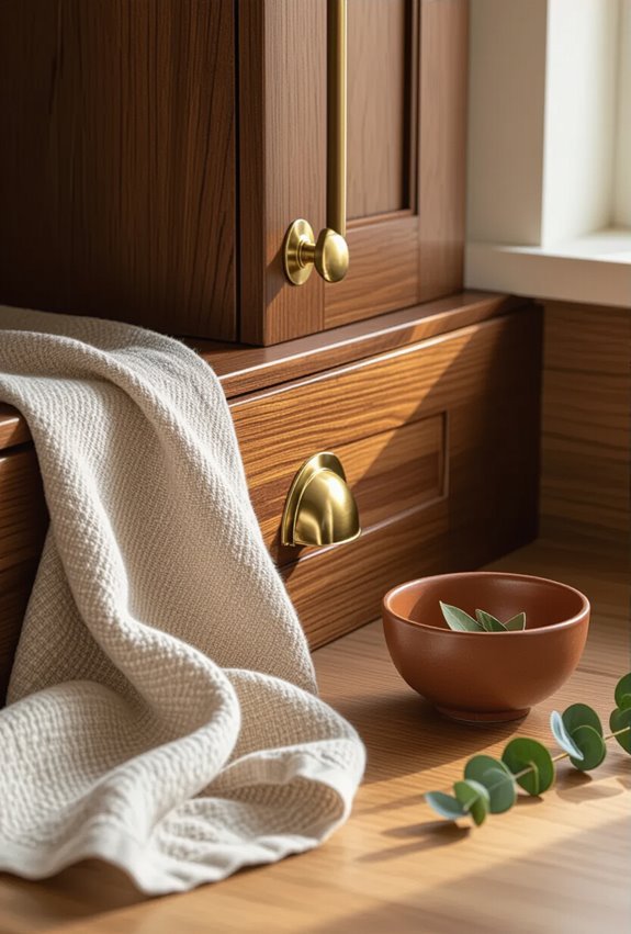 brass bronze warm hardware