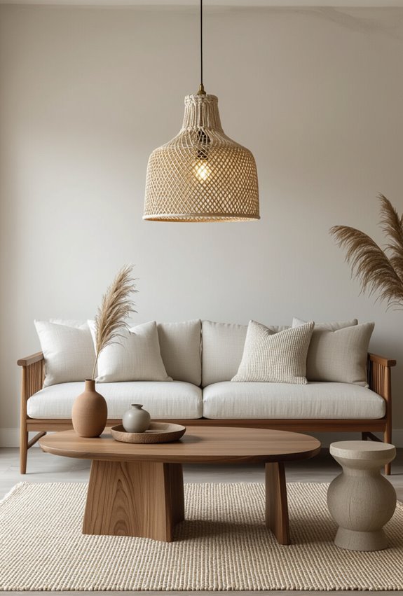 brass fixtures with macram