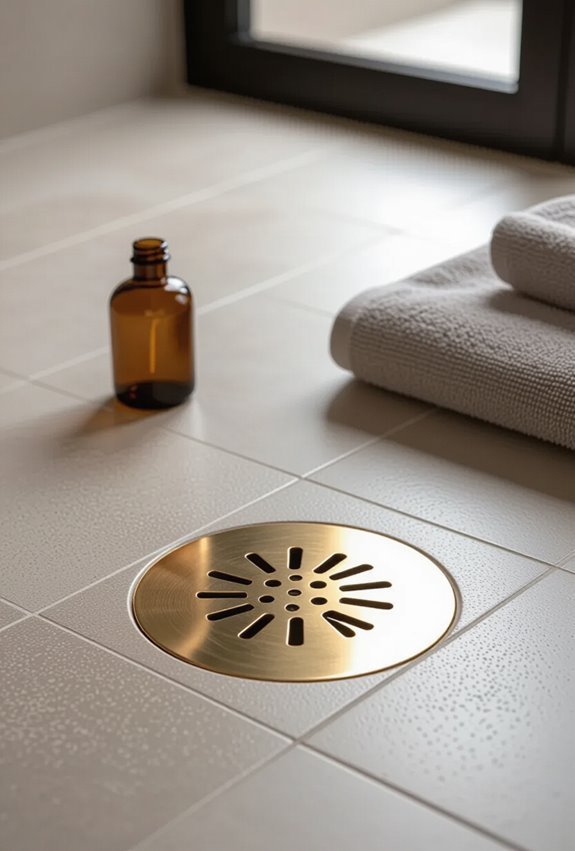 brass or stone draincovers