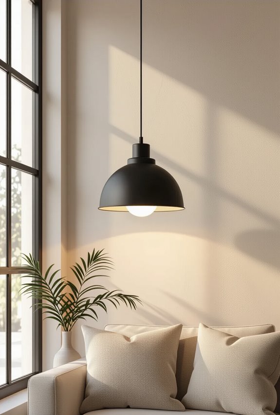 brass pendant cluster accent