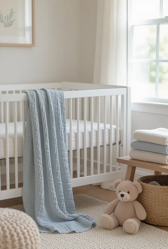 breathable natural cotton muslin
