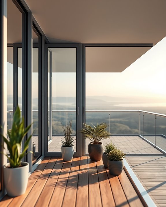 breathtaking panoramic window views