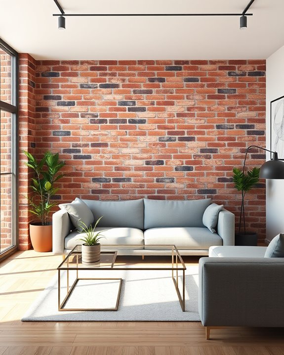 brick meets modern elegance