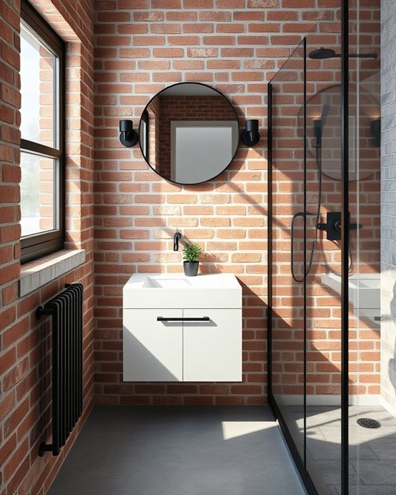 brick wall enhances organization
