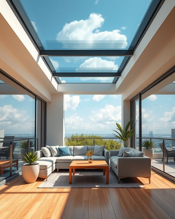 bright airy balcony oasis