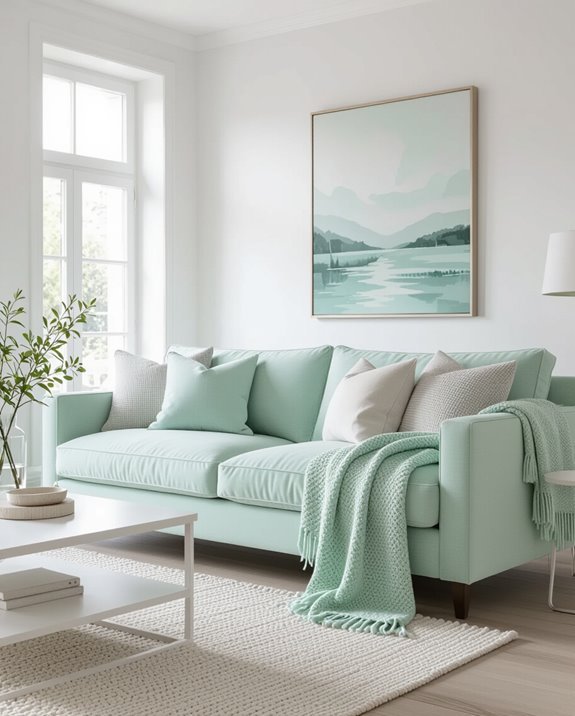 bright airy color palette