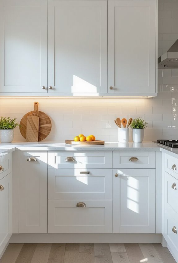 bright airy expanded kitchen space