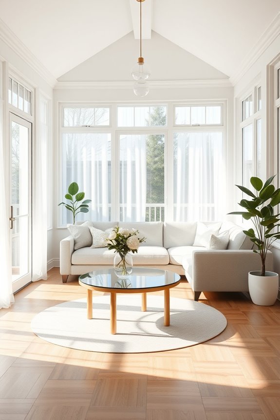 bright airy spacious relaxation