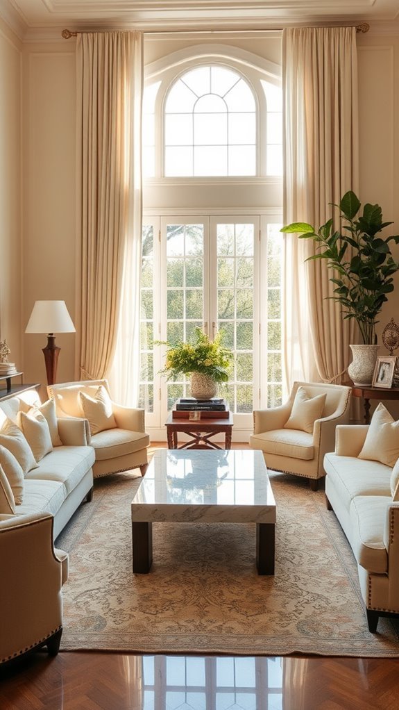 bright and sophisticated curtains