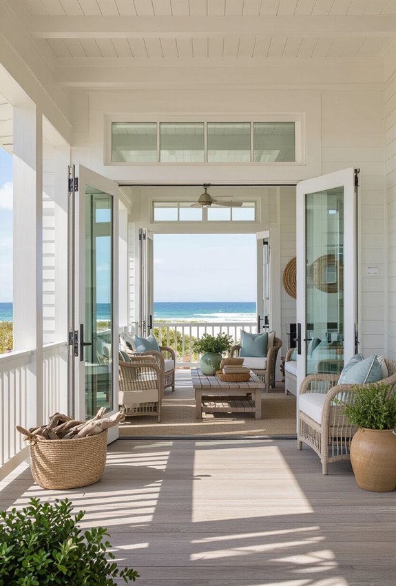 bright breezy coastal serenity