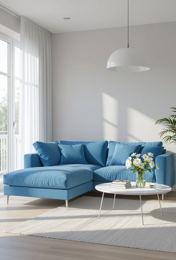 bright cornflower blue cheerfulness