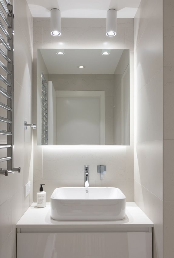 bright layered lighting design