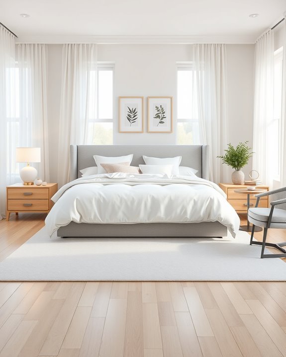 bright light airy retreat