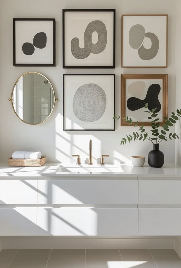 bright mirrors and typography