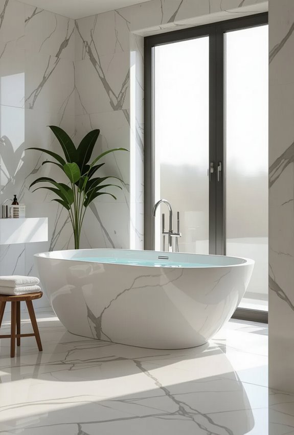 bright veined classic marble