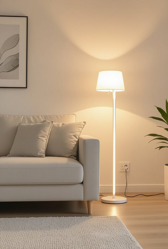 brighten dark corners with lighting