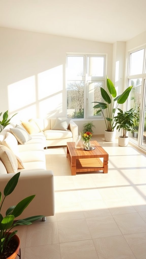 brighten spaces with tiles