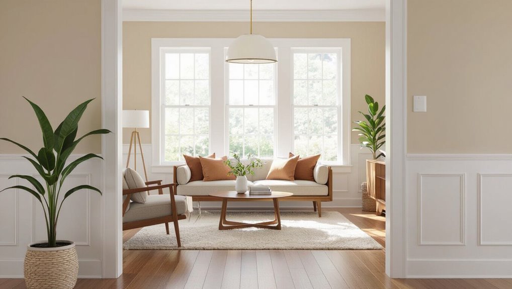 brighten with painted trim