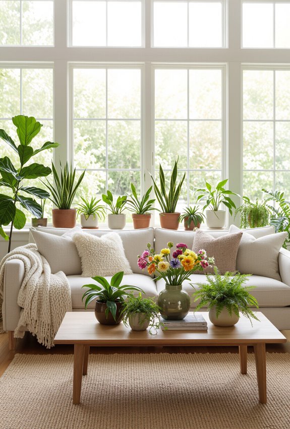 bring greenery indoors with herbs