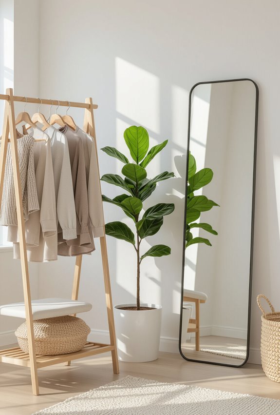 bring greenery with low light friendly plants