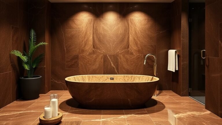 brown granite bathroom designs