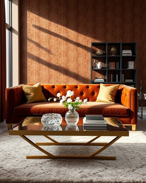 brown textured wallpaper elegance