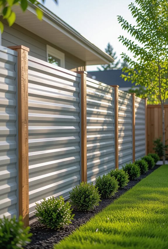 budget friendly corrugated plastic fencing
