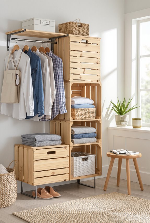 budget friendly custom closet organization