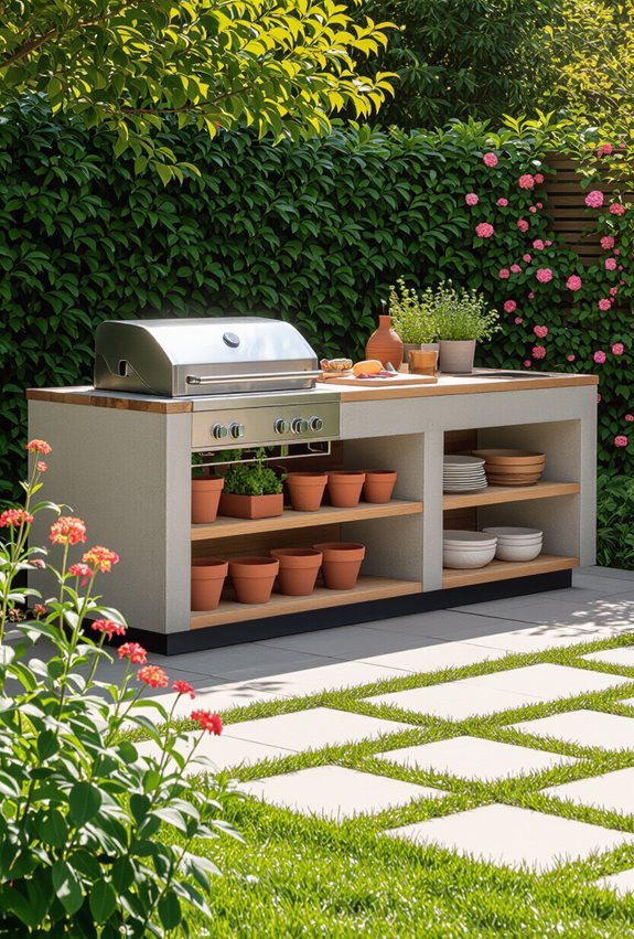 budget friendly diy outdoor kitchen