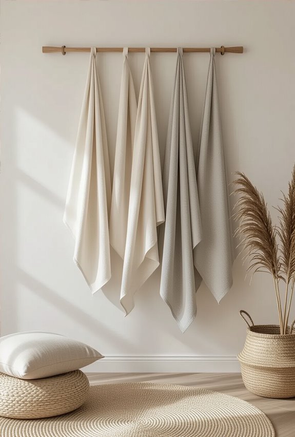 budget friendly fabric wall art