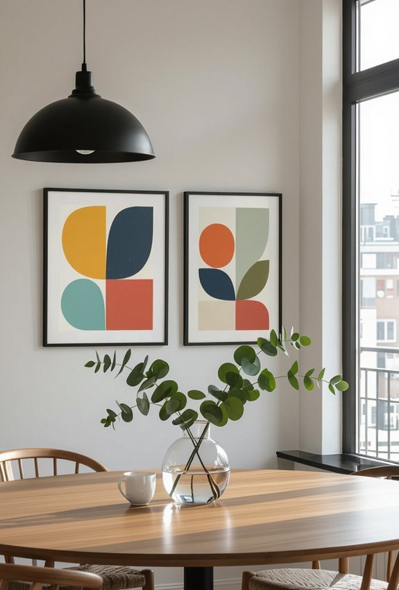 budget friendly framed art collection