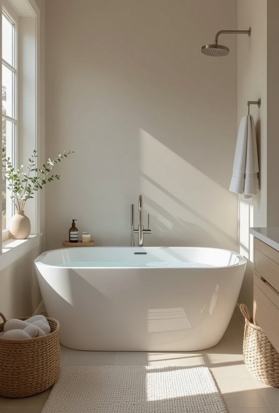 budget friendly lightweight acrylic tub