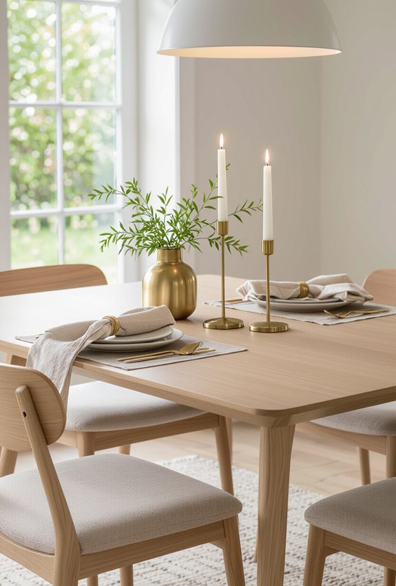 budget friendly metallic accent ideas
