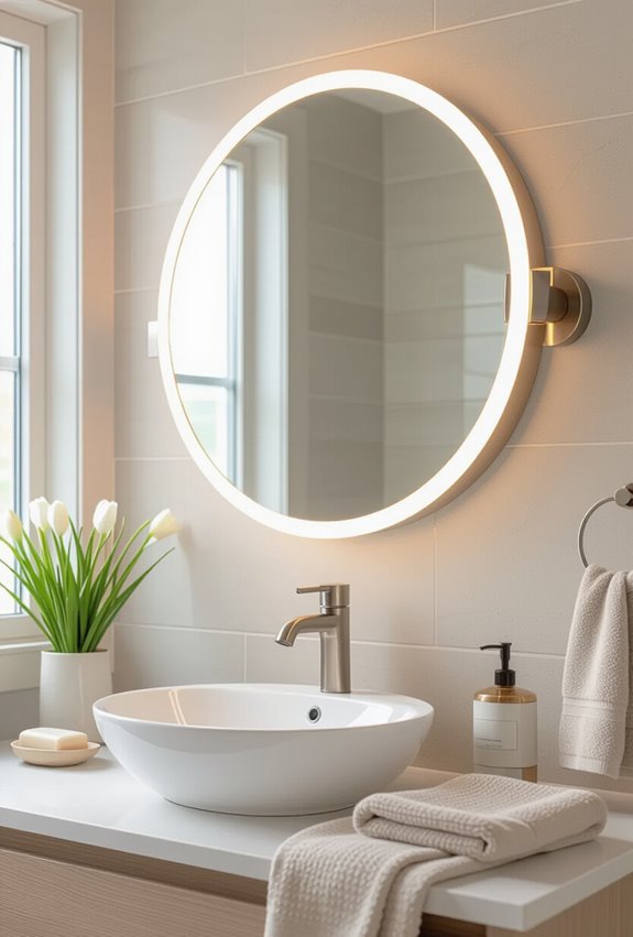 budget friendly modern bathroom lighting