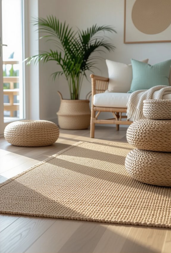 budget friendly natural fiber flooring