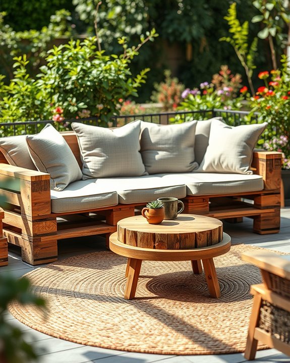 budget friendly outdoor seating