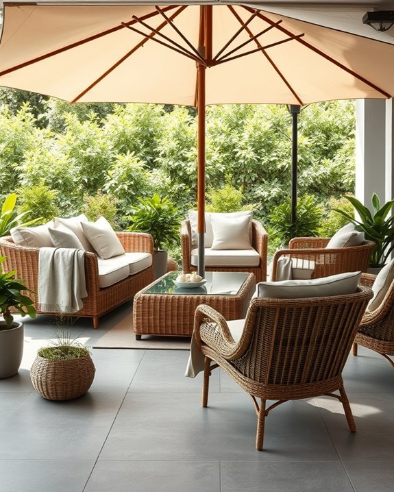 budget friendly rattan furniture