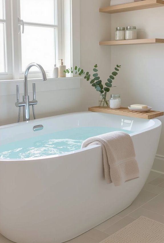 budget friendly small bath tips