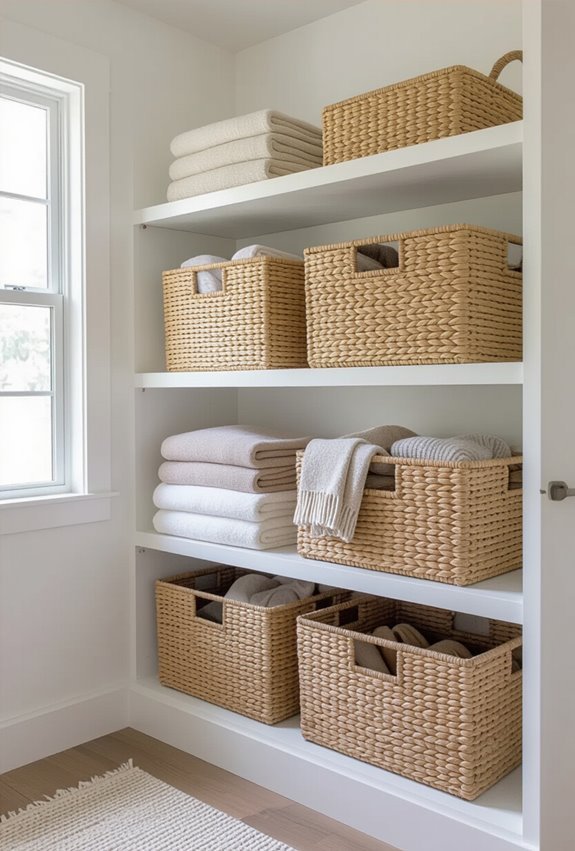 budget friendly woven storage solutions