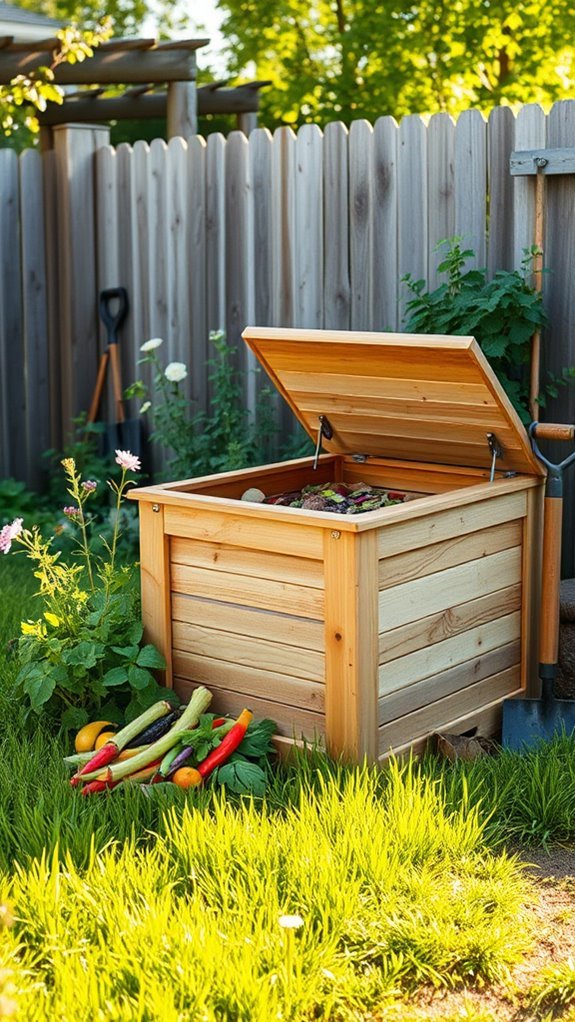 build a balanced compost bin