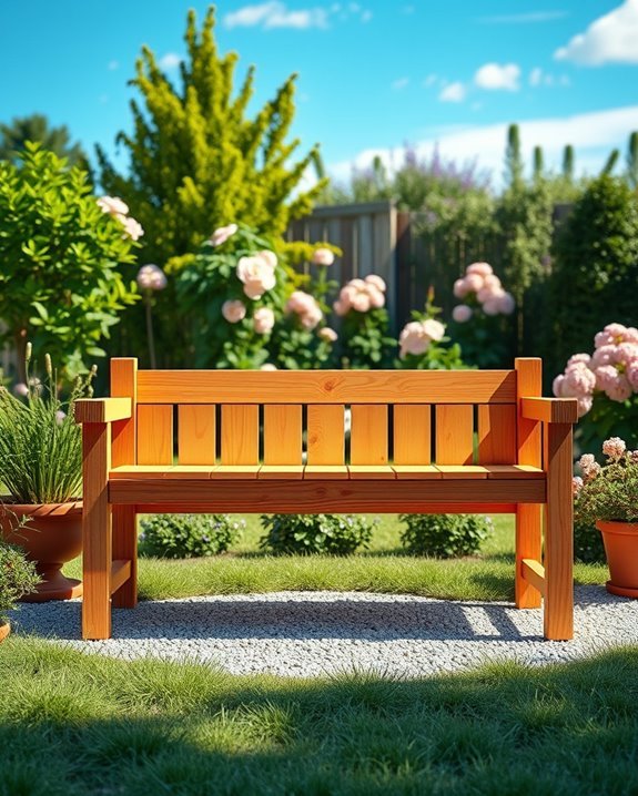build a relaxing bench