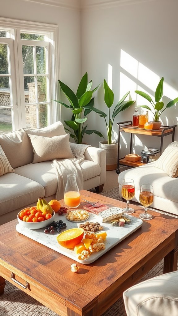 build a snack station