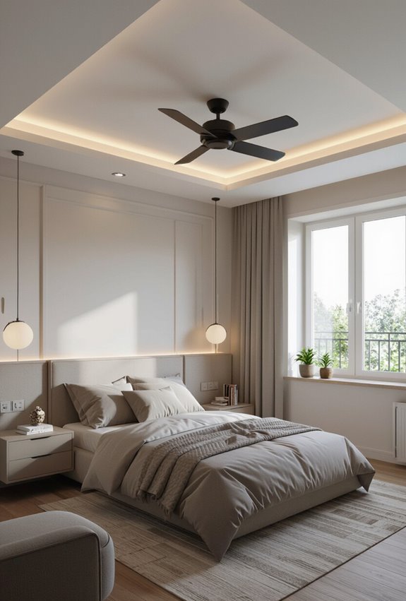 built in silent airflow ceiling
