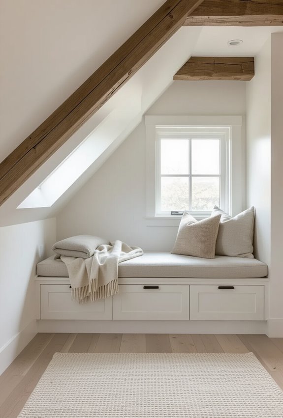 built in under eaves storage