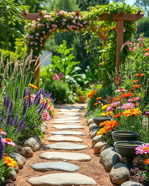 butterfly friendly garden design