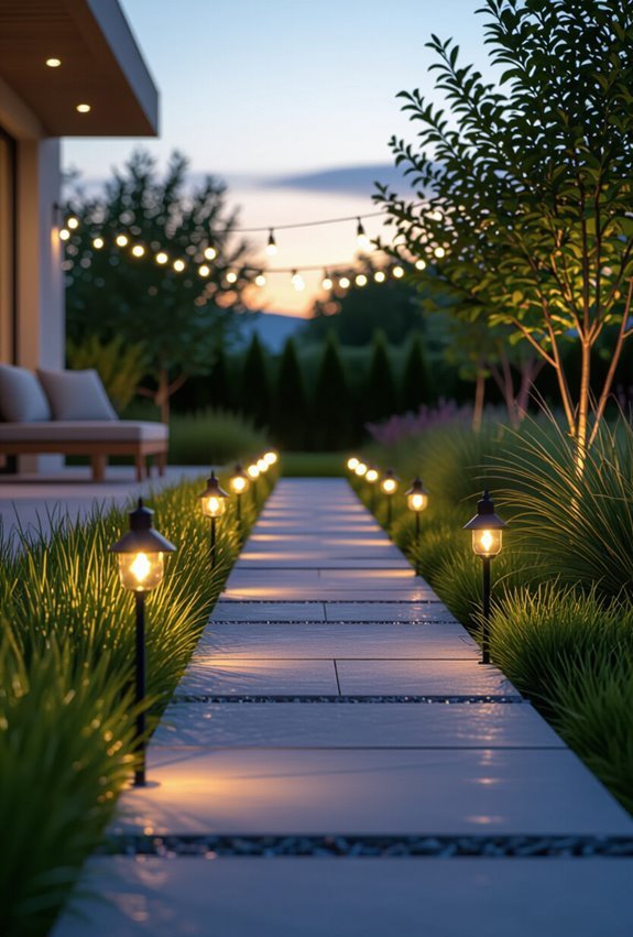 cafe lit safe pathway ambiance