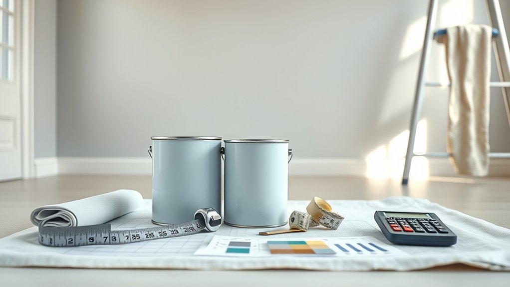 calculate paint needed accurately