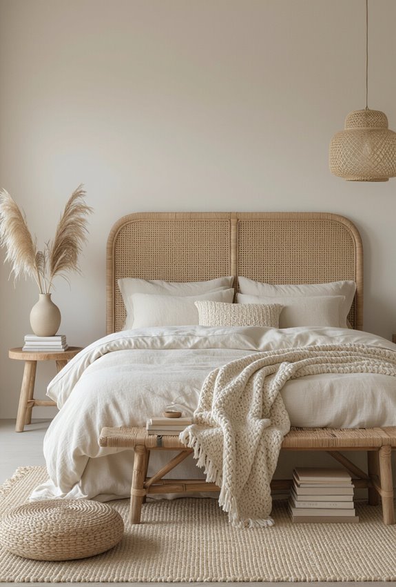 calm layered natural neutral textures