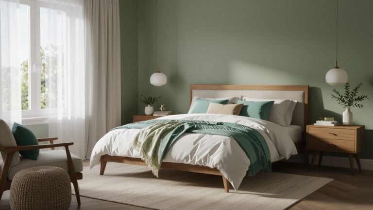 calm muted bedroom colors