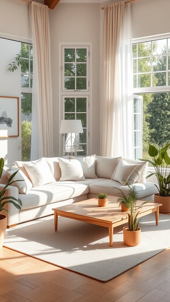 calm peaceful serene environment